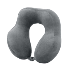 U-Shaped Crystal Velvet Neck Pillow
