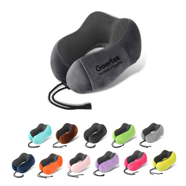 Memory Cotton Travel Neck Pillow