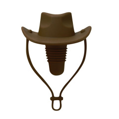 Silicone Cowboy Hat Wine Bottle Stopper