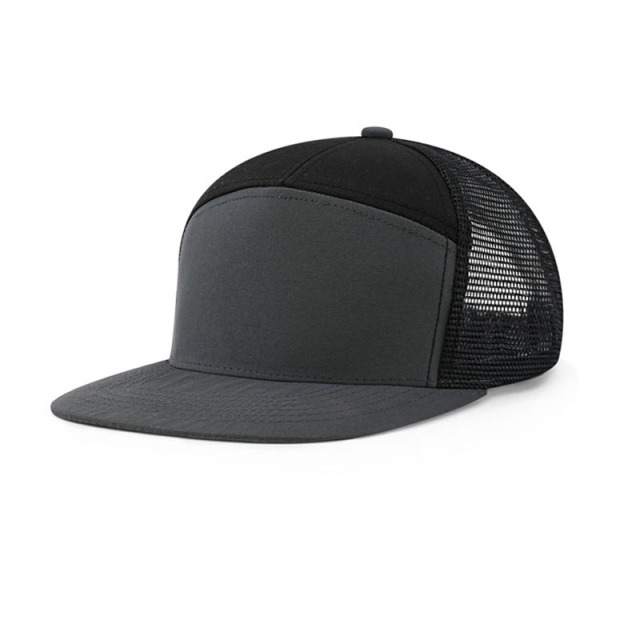 7-Panel Trucker Cap with Mesh Back