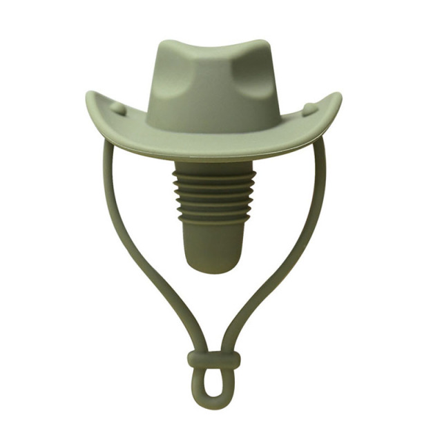 Silicone Cowboy Hat Wine Bottle Stopper