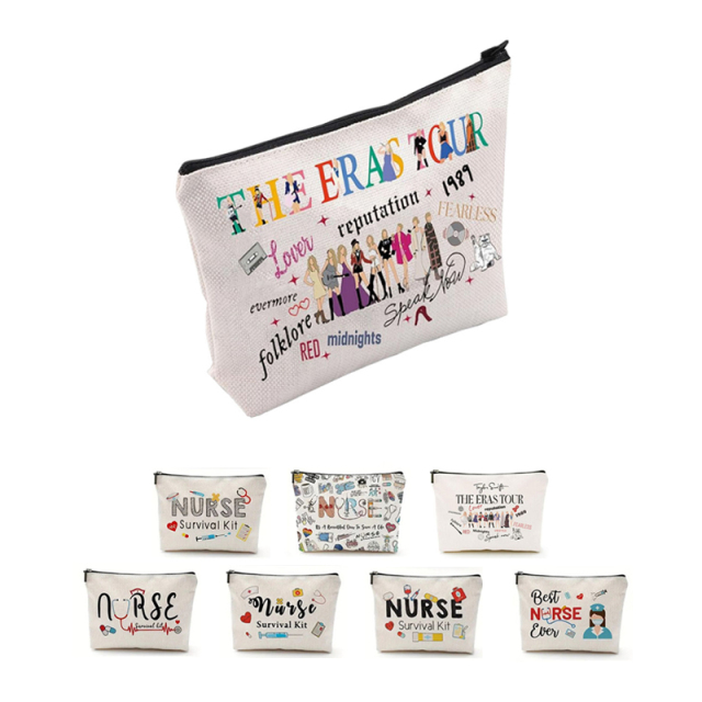 Portable CottonToiletry Bag