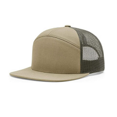 7-Panel Trucker Cap with Mesh Back
