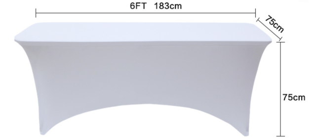 6' Stretchable Table Cover