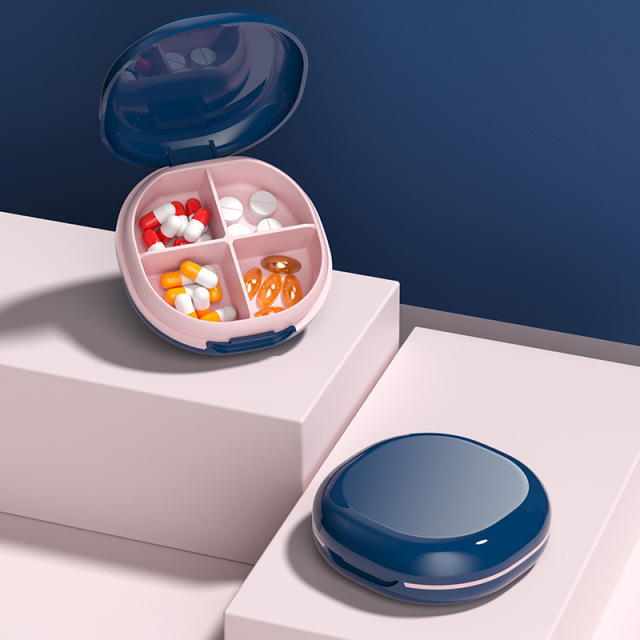 Plastic Pill Storage Box