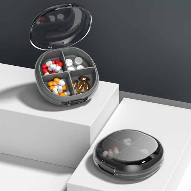 Plastic Pill Storage Box