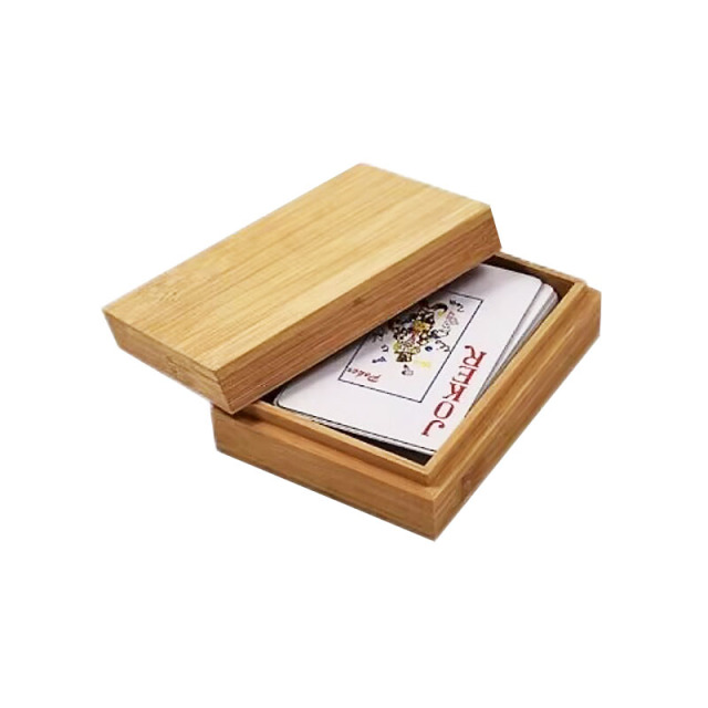 Eco Wooden Poker Box