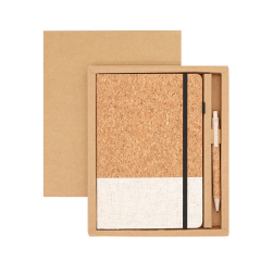 A5 Cork /PU Notebook Set