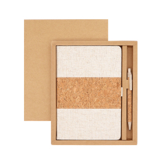 A5 Cork /PU Notebook Set