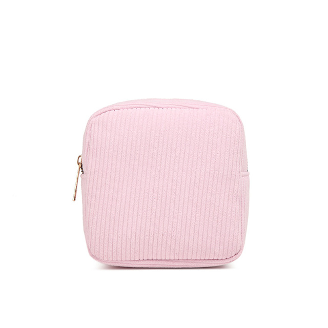 Small Corduroy Makeup Bag
