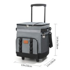 Thermal Insulation Bag with Handle & Wheels