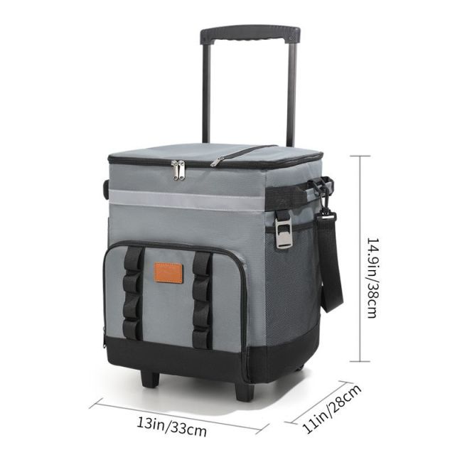 Thermal Insulation Bag with Handle & Wheels