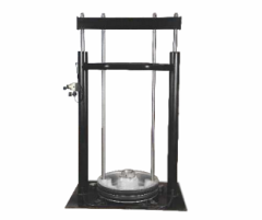 Grease pump air cylinder  lifting frame