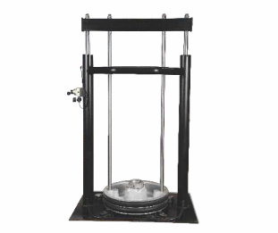 Grease pump air cylinder  lifting frame