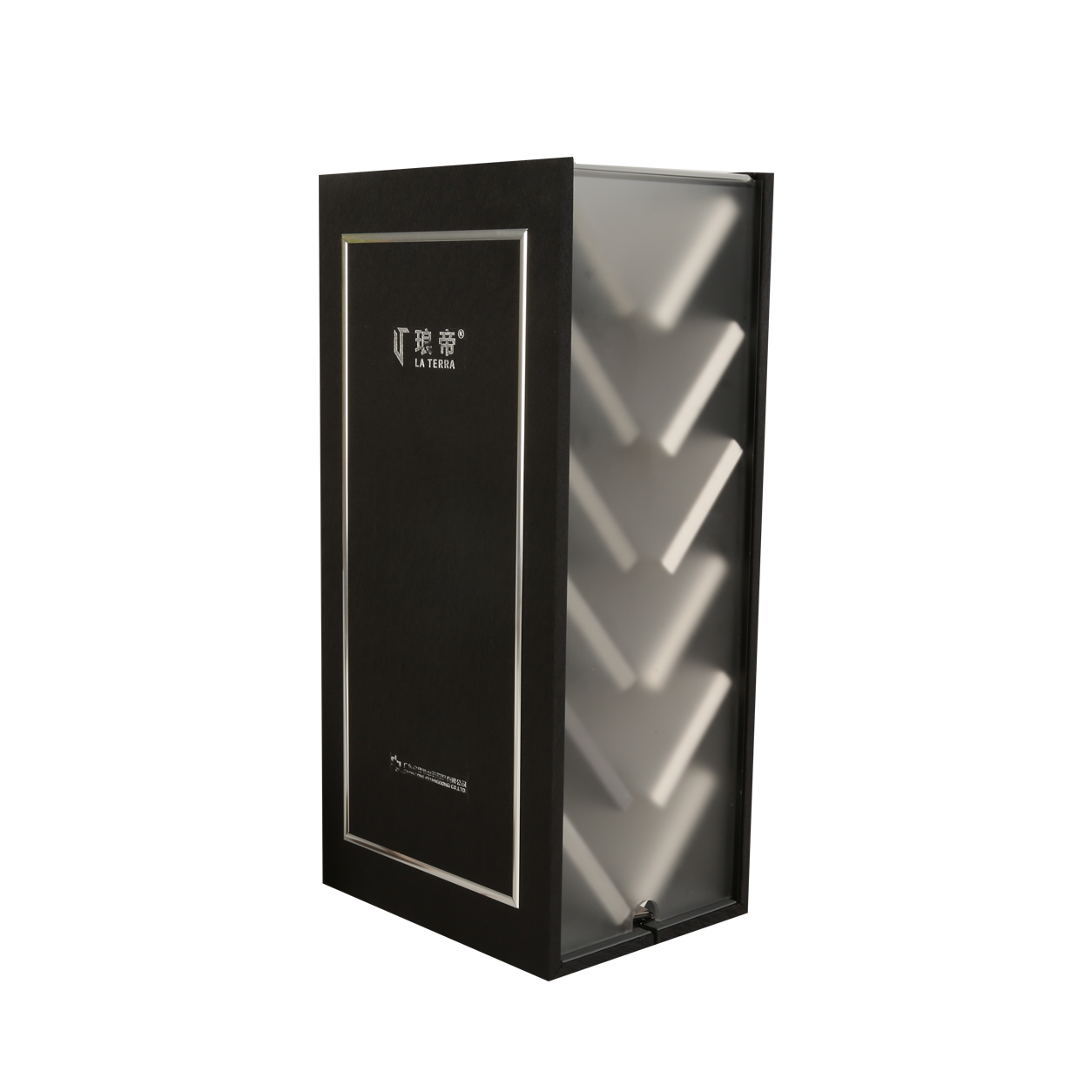 Customized manufacturer of high-end display box solutions for medium transparent rock slab, ceramic tile, marble, and double opening display boxes