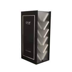 Customized manufacturer of high-end display box solutions for medium transparent rock slab, ceramic tile, marble, and double opening display boxes