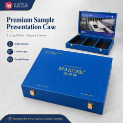 Marble Ceramic Sample Display Box Company Custom Handheld Product Demonstration Box One-Stop Product Customization