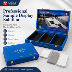 Marble Ceramic Sample Display Box Company Custom Handheld Product Demonstration Box One-Stop Product Customization