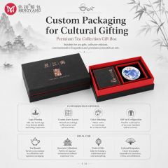 Ceramic Bowl Jingdezhen Ceramic Display Box Protective Box Porcelain Tea Cup Crafts Display Box Gift Box Customization