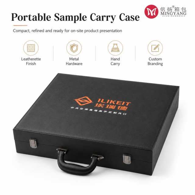 Custom Leather Box Display Case Instrument Storage Box Toolbox Handle Bag Tool Box Display Case