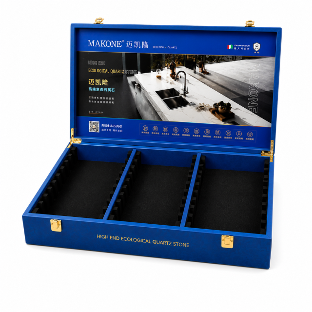 Marble Ceramic Sample Display Box Company Custom Handheld Product Demonstration Box One-Stop Product Customization