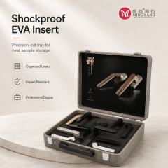 Door and Window Hardware Handles Hinges Screws Small Hardware Sample Display Leather Box Handheld Product Customization Shockproof Leather Suitcase