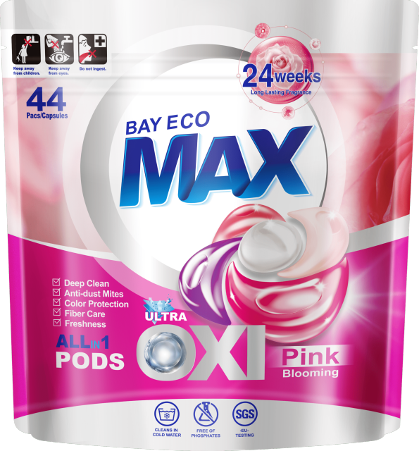 ALL IN 1 LAUNDRY PODS-PINK BLOOMING