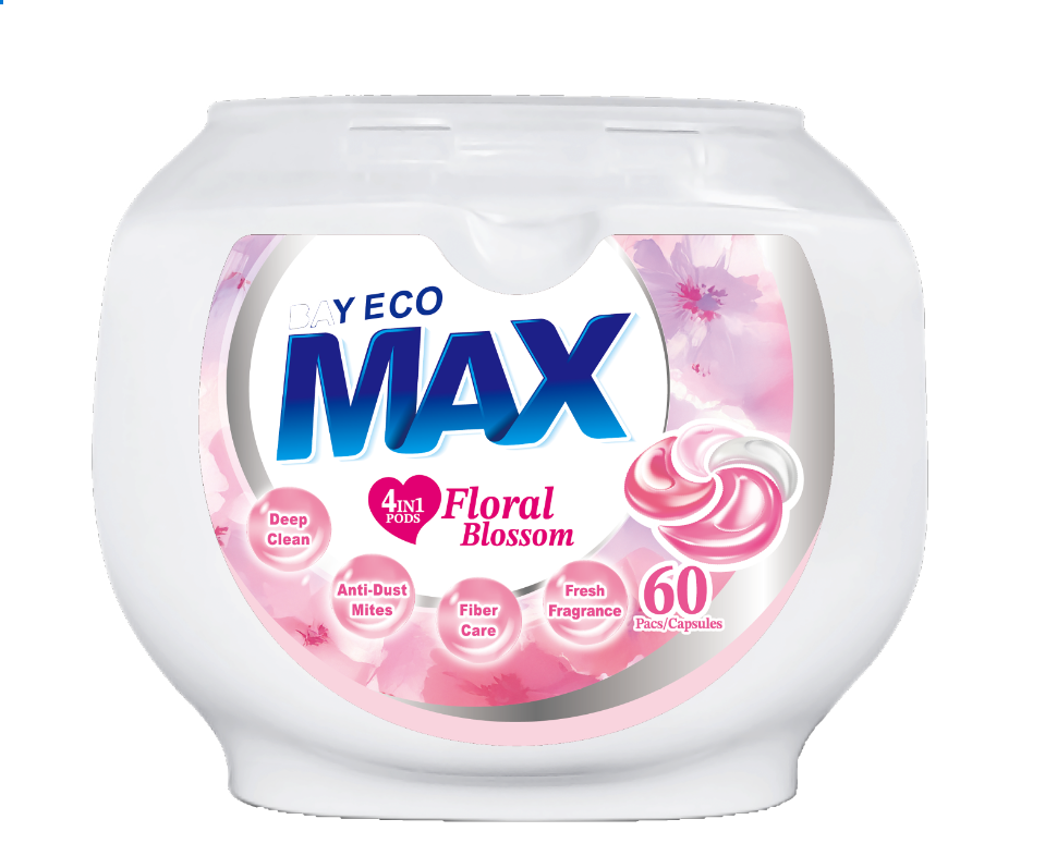 4D LAUNDRY PODS (FLORAL BLOSSOM)