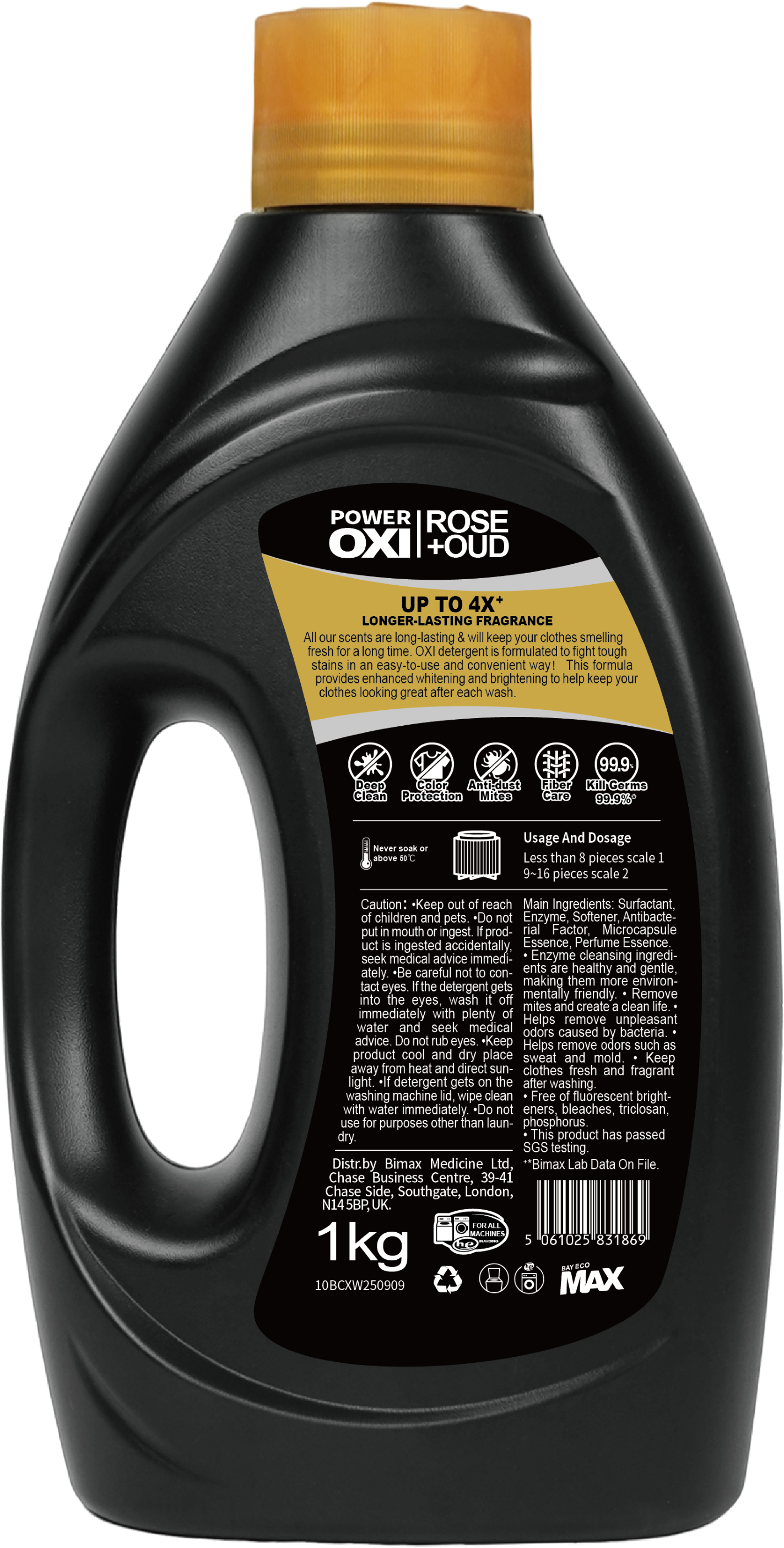 Aroma Therapy Laundry Detergent（Rose+OUD）