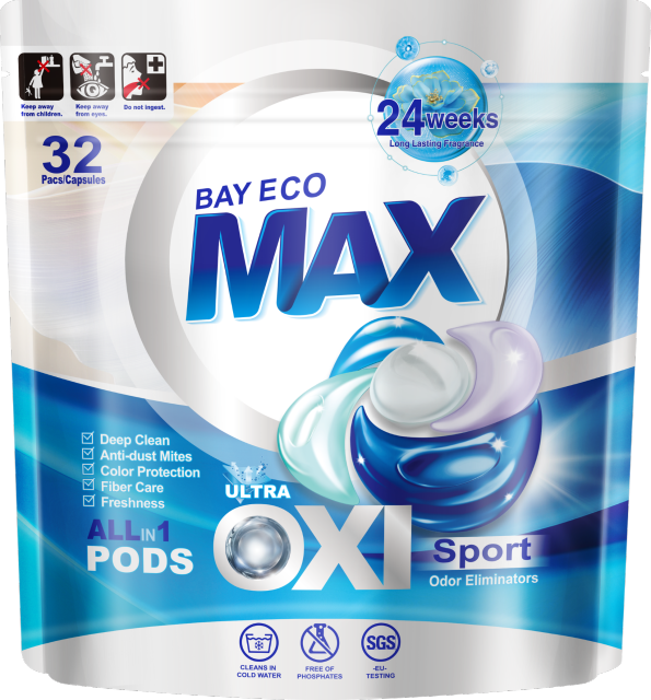 ALL IN 1 LAUNDRY PODS-SPORT