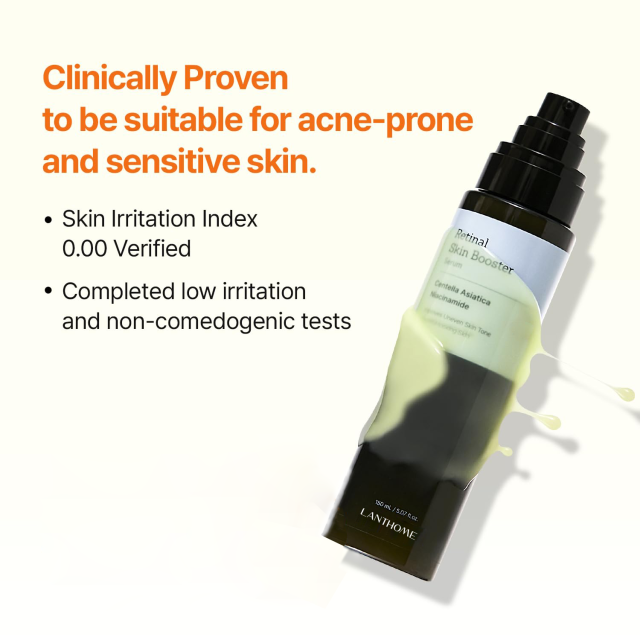 Private Label Retinal Skin Booster Serum Anti-Aging Non-Irritating Retinol Bakuchiol Pore Minimizer Wrinkle Serum for Face