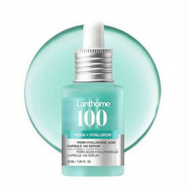 OEM PDRN Hyaluronic Acid Capsule 100 Serum Radiant Face Moisturizer Hydration Natural Color Fragrance Free 30ml/1.01fl.oz