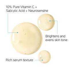 Private Label 10% Pure Vitamin C Serum for Face Care Whitening Brightening Hydrating Moisturizing Facial Vitamin C Serum