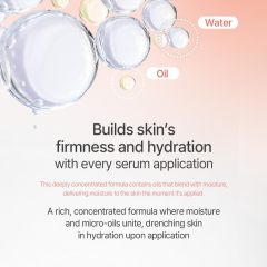 Korean Glass Skin Care PDRN Collagen Serum Firming Hydrating Revitalizing Face Lightweight Peptide Hydrating Moisturizer Serum