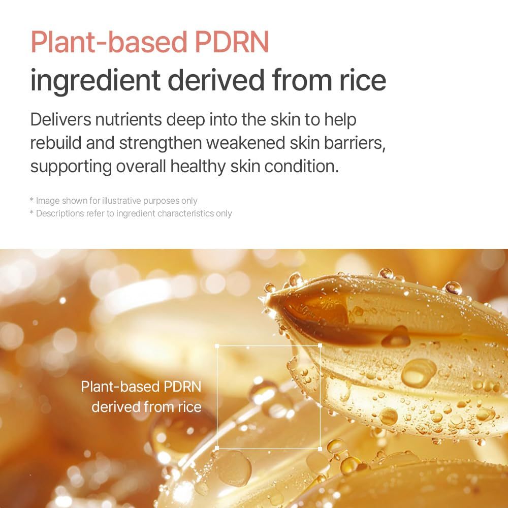 Korean Glass Skin Care PDRN Collagen Serum Firming Hydrating Revitalizing Face Lightweight Peptide Hydrating Moisturizer Serum