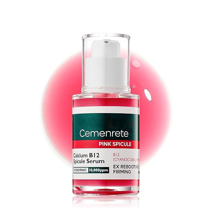 Private Label Collagen Niaciamide Pink Spicule Vitamin B12 Boosting Liquid Mircroneedling Eye Face Serum for Dark Circles