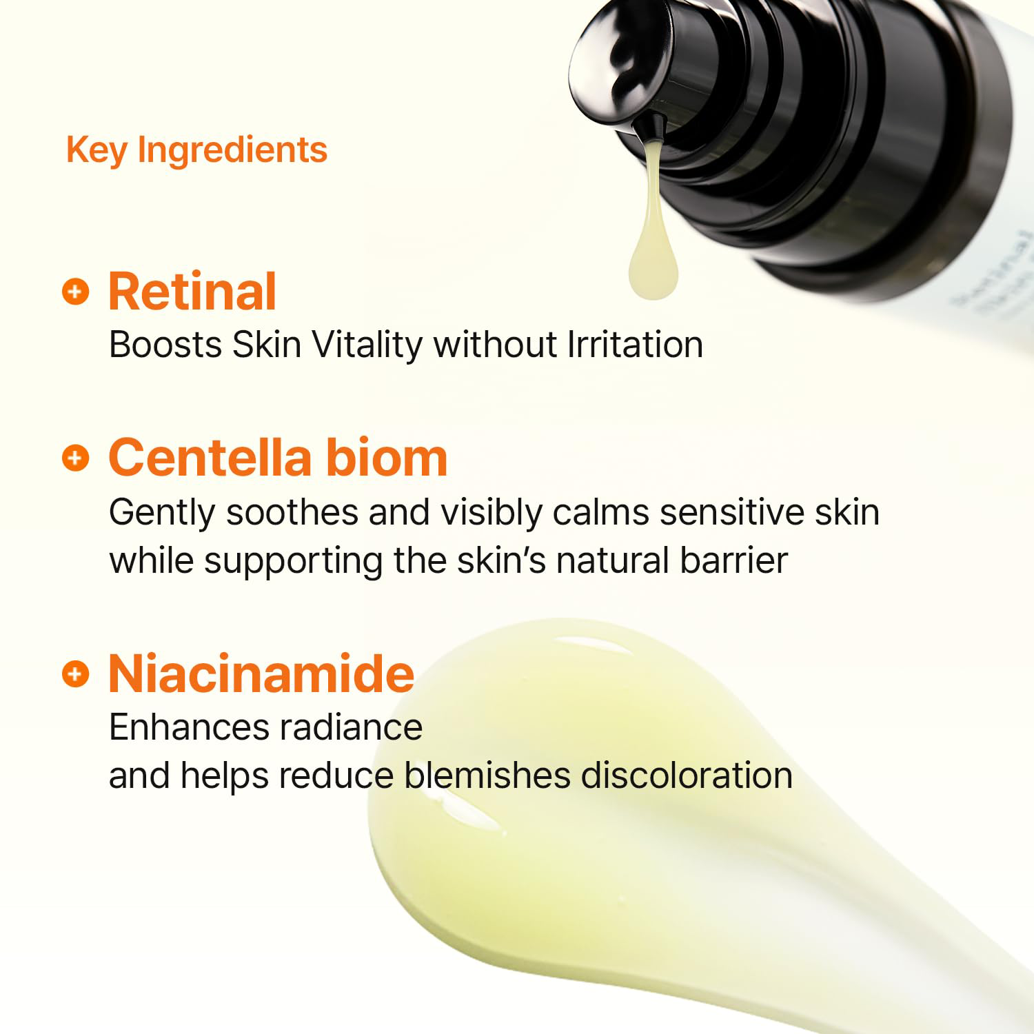 Private Label Retinal Skin Booster Serum Anti-Aging Non-Irritating Retinol Bakuchiol Pore Minimizer Wrinkle Serum for Face