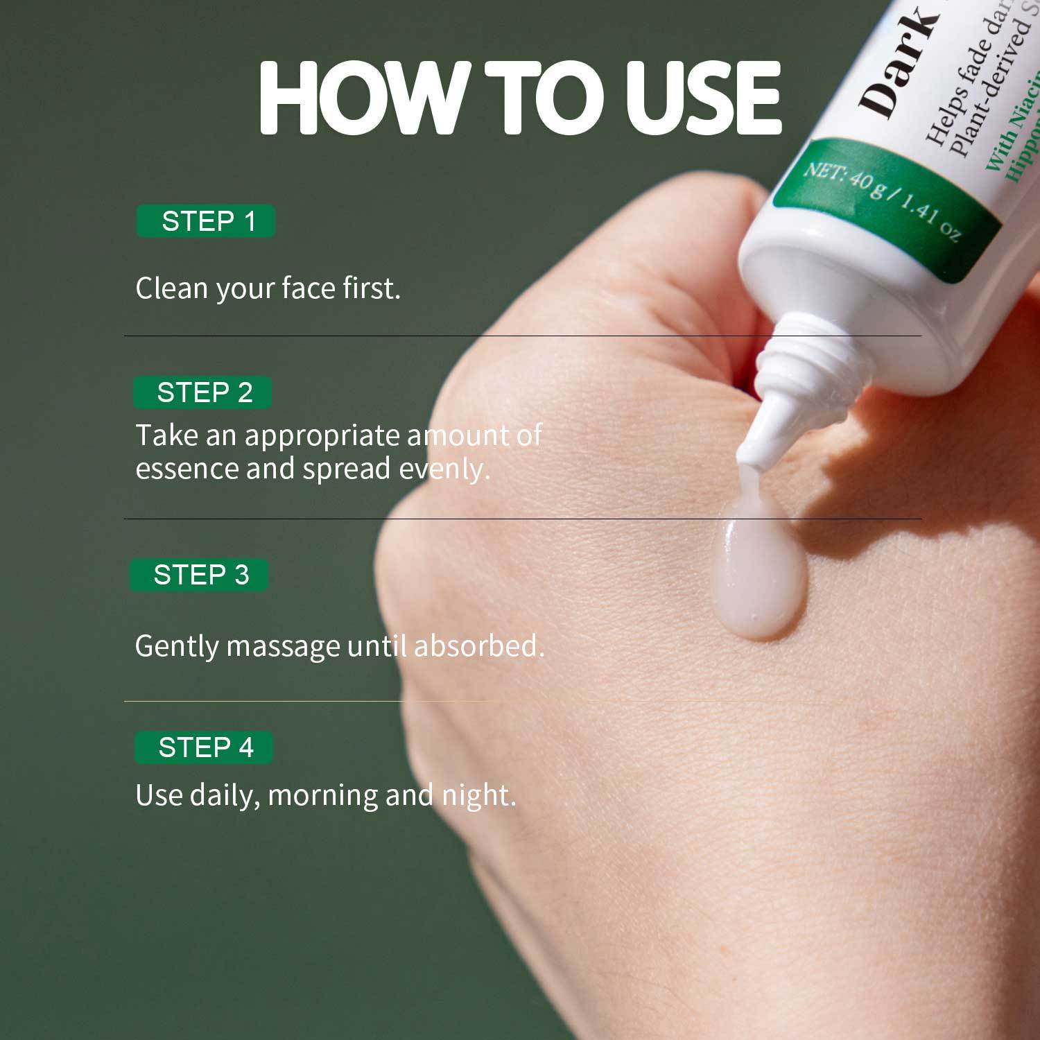 OEM Vegan Korean Skin Care Dark Spot Correcting Glow Serum 5% Niacinamide Dark Spot Remover Face Serum for Face