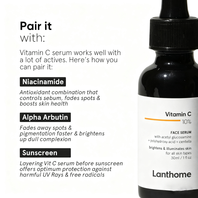 Private Label Vegan Anti-Aging Face Serum Facial Whitening Vitamin C Vitamin E Hyaluronic Acid Moisturizer Skin Care Serum