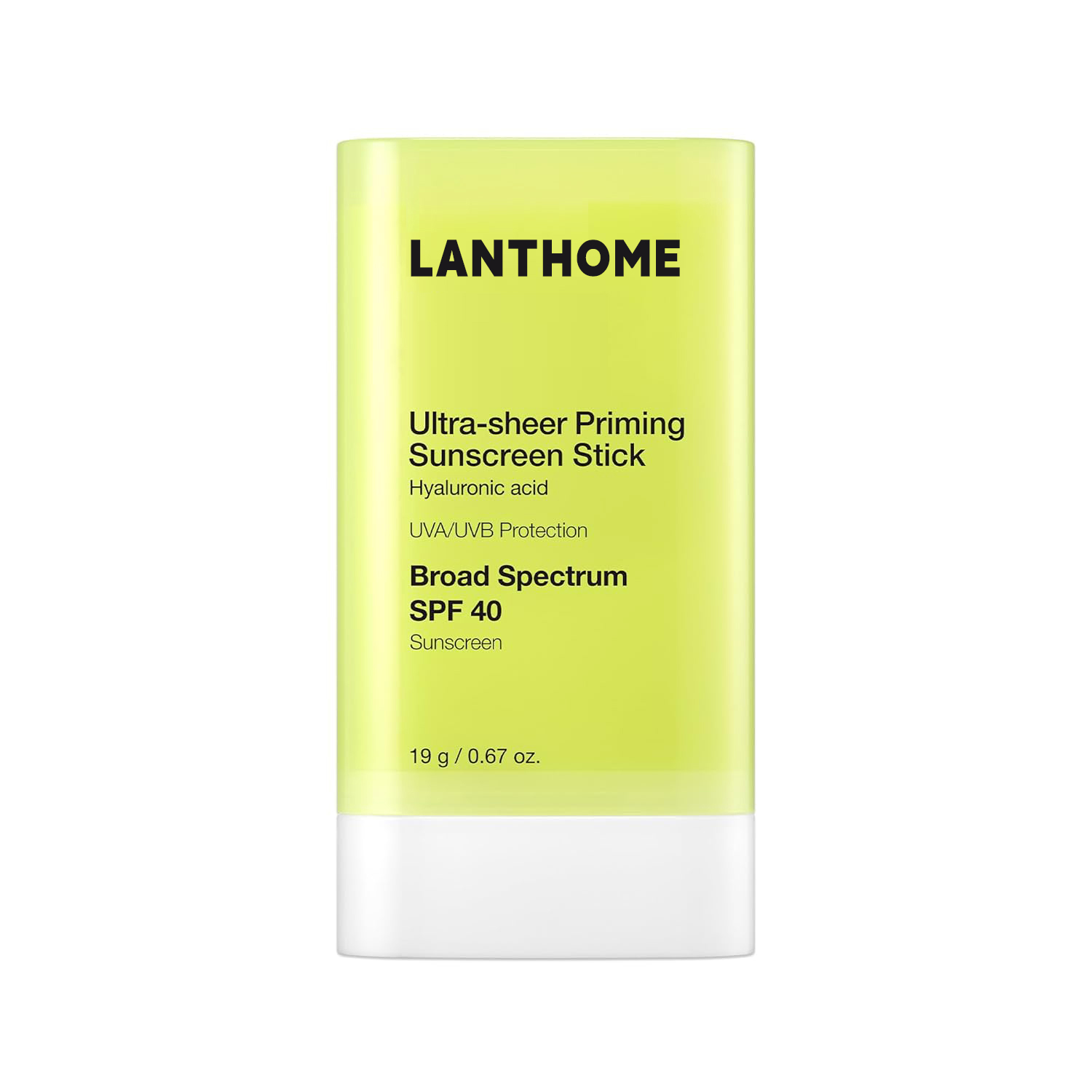 Private Label OEM SPF 40 UVA/UVB Protection Sunscreen Stick with Zinc Oxide Waterproof Facial Natural Reef Safe No White Cast