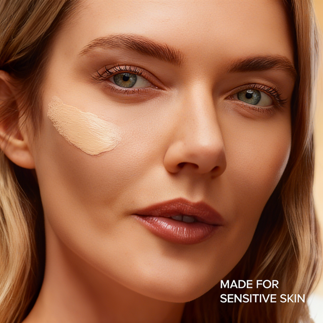 Vegan Mineral SPF46 Tinted Sunscreen Liquid Foundation Moisturizer Niacinamide Squalane Non-Nano Zinc Oxide Sunscreen