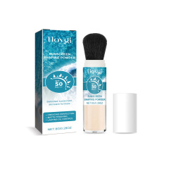 Private Label Lightweight Daily Face Protective Powder SPF50 Mild Waterproof Moisturizing Protection Makeup Sunscreen Powder