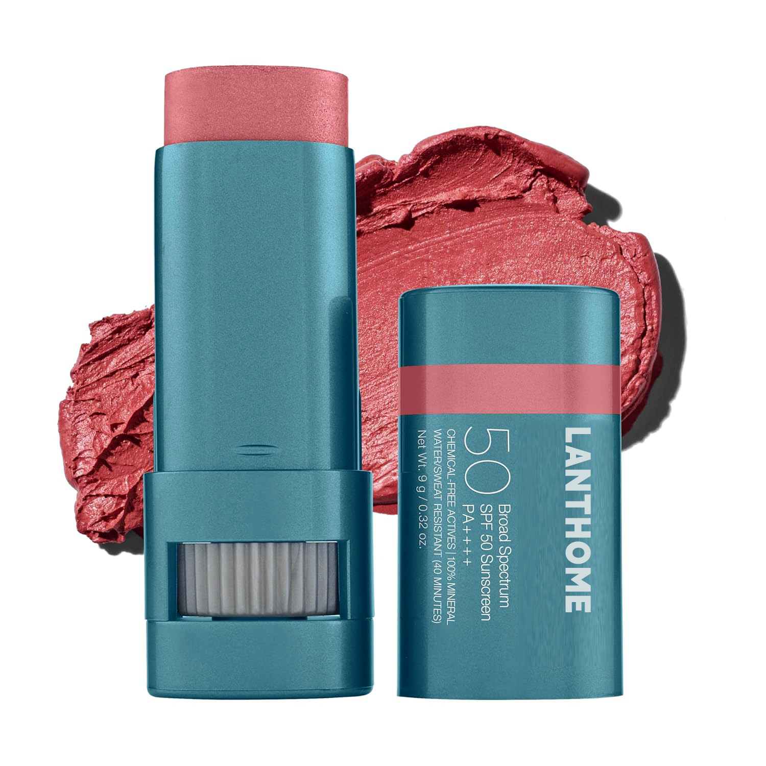 OEM Custom Face Sunscreen SPF 50+ Travel Sunscreen Foundation Stick Long Lasting Waterproof Tinted Sunblock Stick
