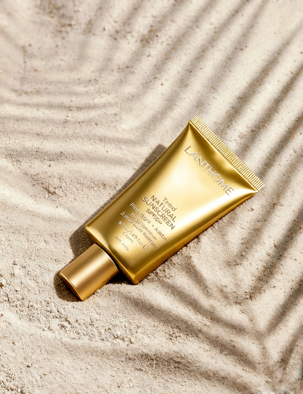 Private Label SPF50+ Vegan Organic Chemical Stick Sunscreen Herbal Shea Butter Brightening Protection
