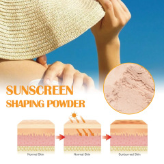 OEM Lightweight Concealer Protective Dressing Powder That Does Not Take off Makeup Natural Foundation Sunscreen Powder