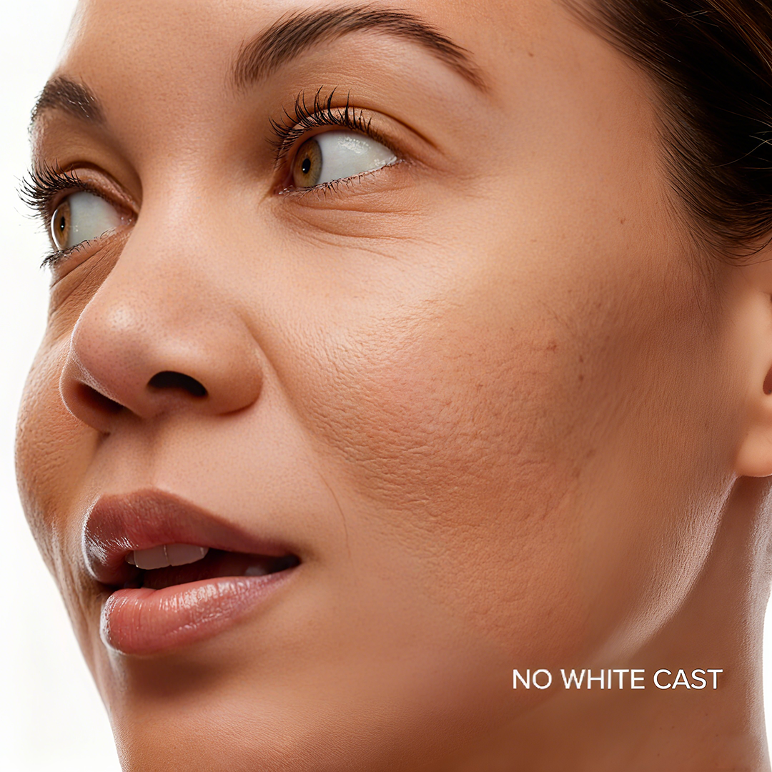 Vegan Mineral SPF46 Tinted Sunscreen Liquid Foundation Moisturizer Niacinamide Squalane Non-Nano Zinc Oxide Sunscreen