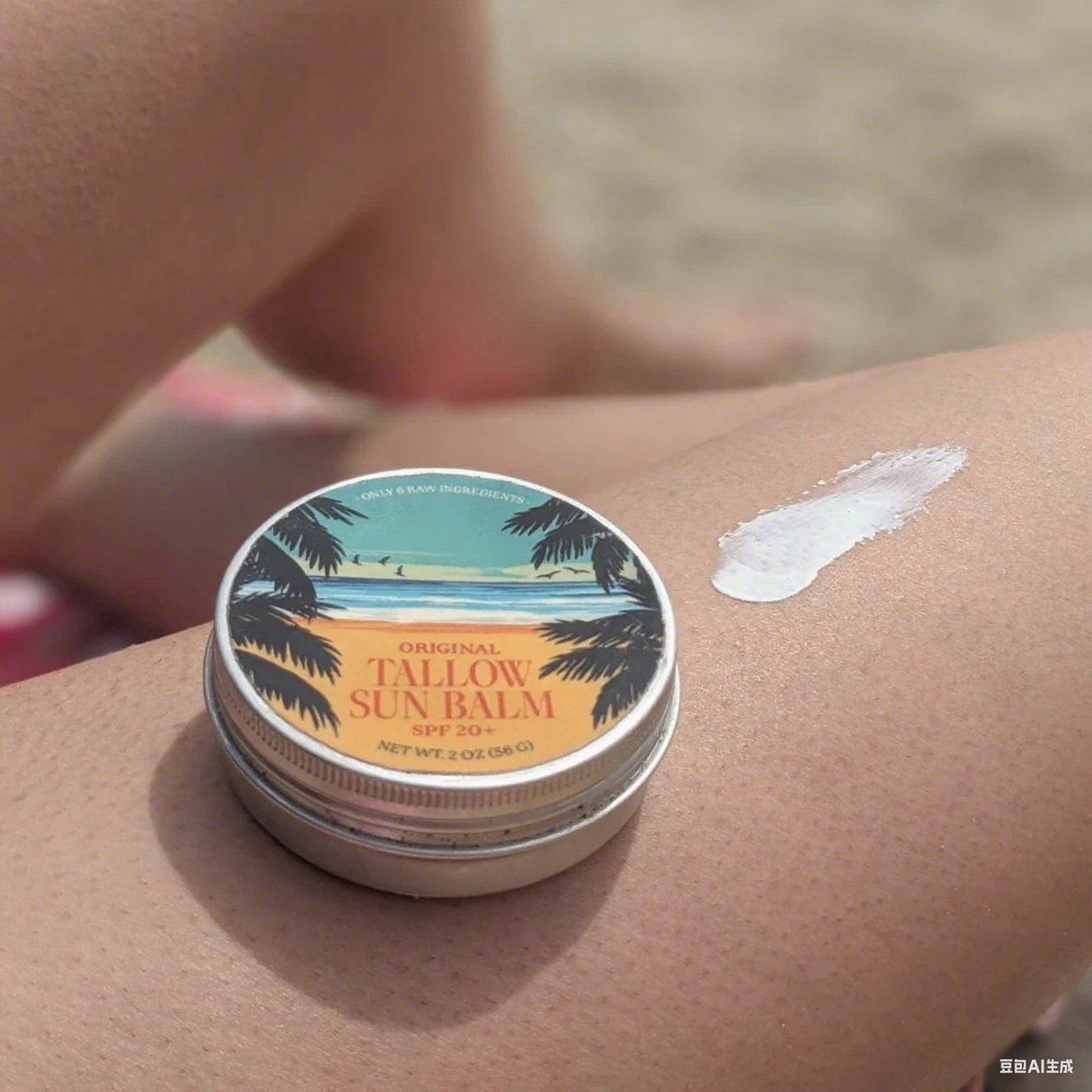 Private Label Beef Tallow Hyaluronic Acid Sunscreen Cream for Sensitive Skin Long-Lasting Protection Face & Body