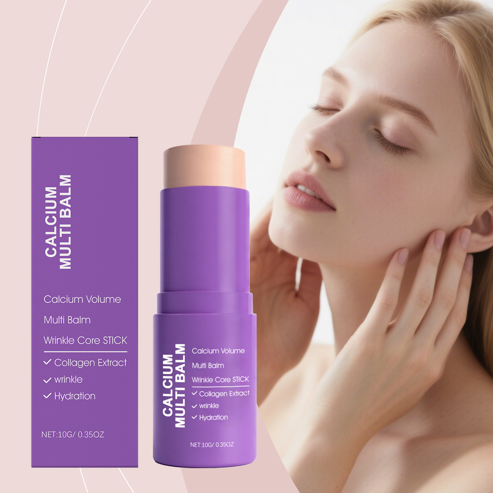 Multi-effect Organic Moisturizer Stick Light Delicate Daily Gentle Topical Application Care Face Serum Stick
