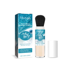 Private Label Lightweight Daily Face Protective Powder SPF50 Mild Waterproof Moisturizing Protection Makeup Sunscreen Powder