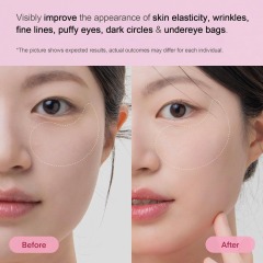 OEM Peptide Collagen Under Eye Patches Korean Firming Glowing Hydrating Hydrogel Mask for Puffy Eyes Dark Circles